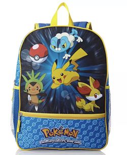 POKÉMON LARGE BACKPACK NEW