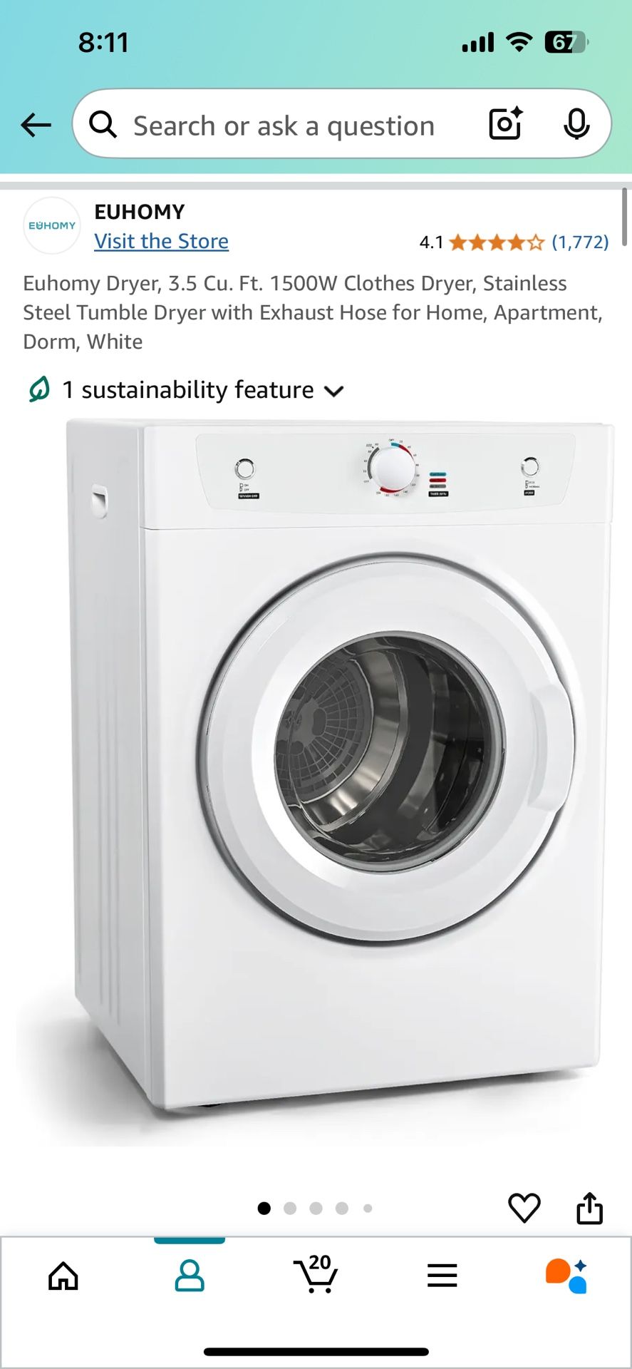 Portable Washer And Dryer