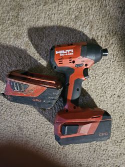 Hilti sid 4-A22  with 2 batteries