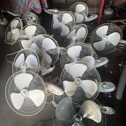 Hurricane Wall Mount Fans – 13 Available – $10 Each or $100 for All
