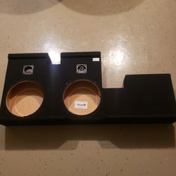 Shallow 12' Sunwoofer Sealed Box for a 2007-2012 Toyota Tundra Doublecab