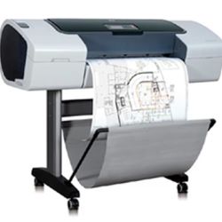 Blue Print Printer Comes With Ink And Paper Catcher 