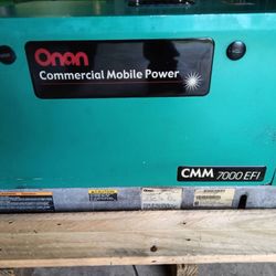 Onan Commercial Mobile Generator 