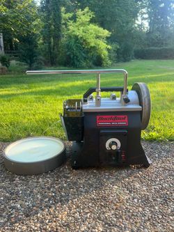 BUCKTOOL 10” Wet Sharpener with 200-Grit CBN Wheel