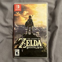 Zelda Breath of the Wild Nintendo Switch