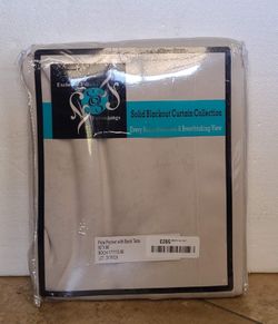 Beige Blackout Curtains