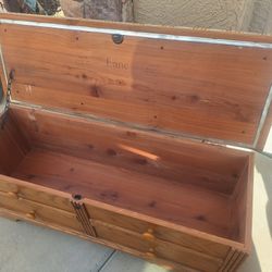 Vintage Wood Lane Chest