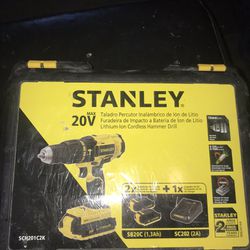 Stanley 20volt Drill