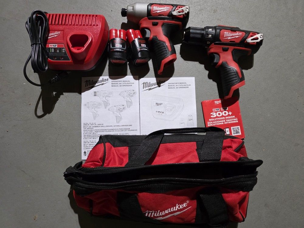 Milwaukee M12 Combo Kit 2-Tool