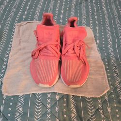 Adidas Pink And Rose Gold Shoes 