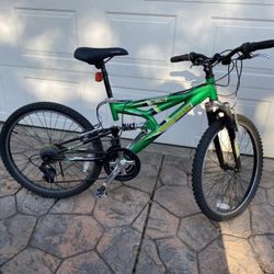 Mongoose Metric 24" Full Suspension Mountain Bike