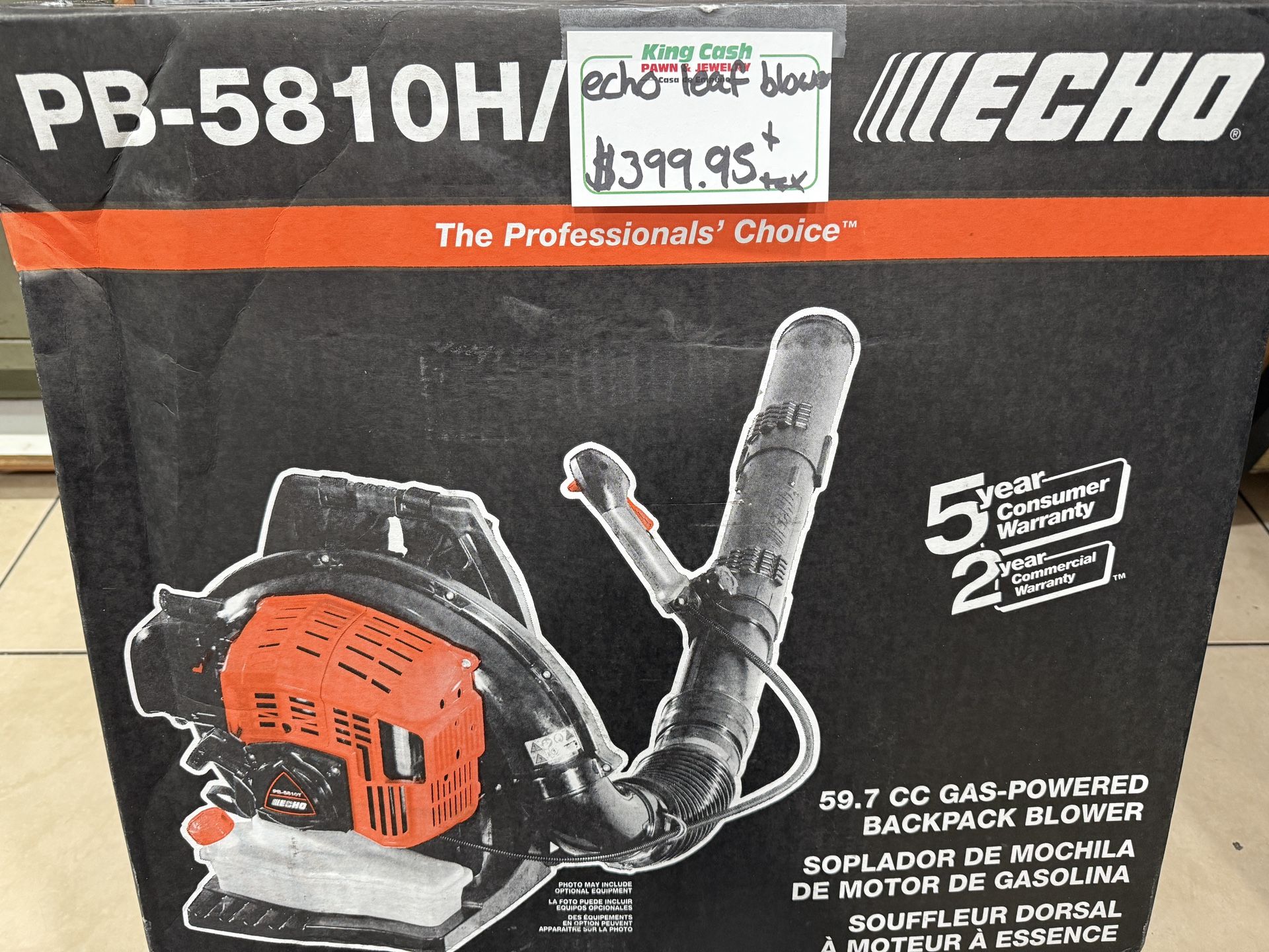 Echo Backpack Blower