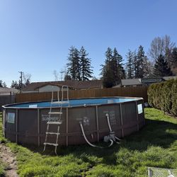 Above ground pool