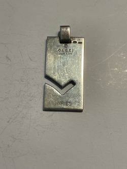 Gucci zodiac sign 925 marked pendants