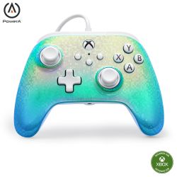 PowerA Advantage Wired Controller: Green Disco Ball (Xbox Series S/X & PC)