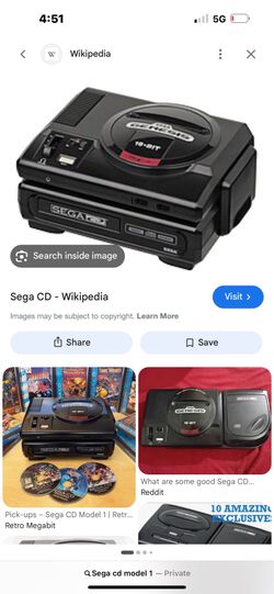 Sega, Genesis and Sega CD model one