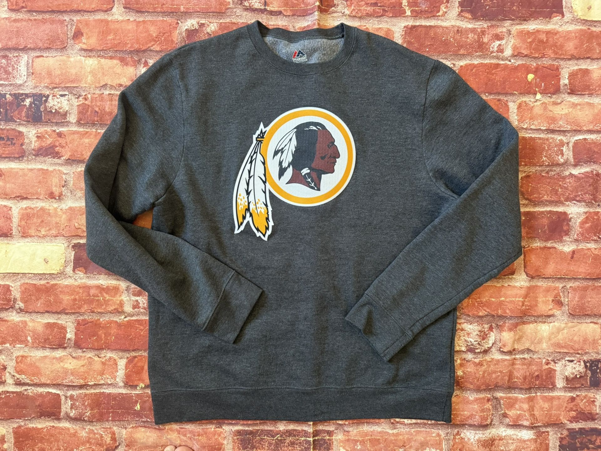 Majestic Washington Redskins Crewneck