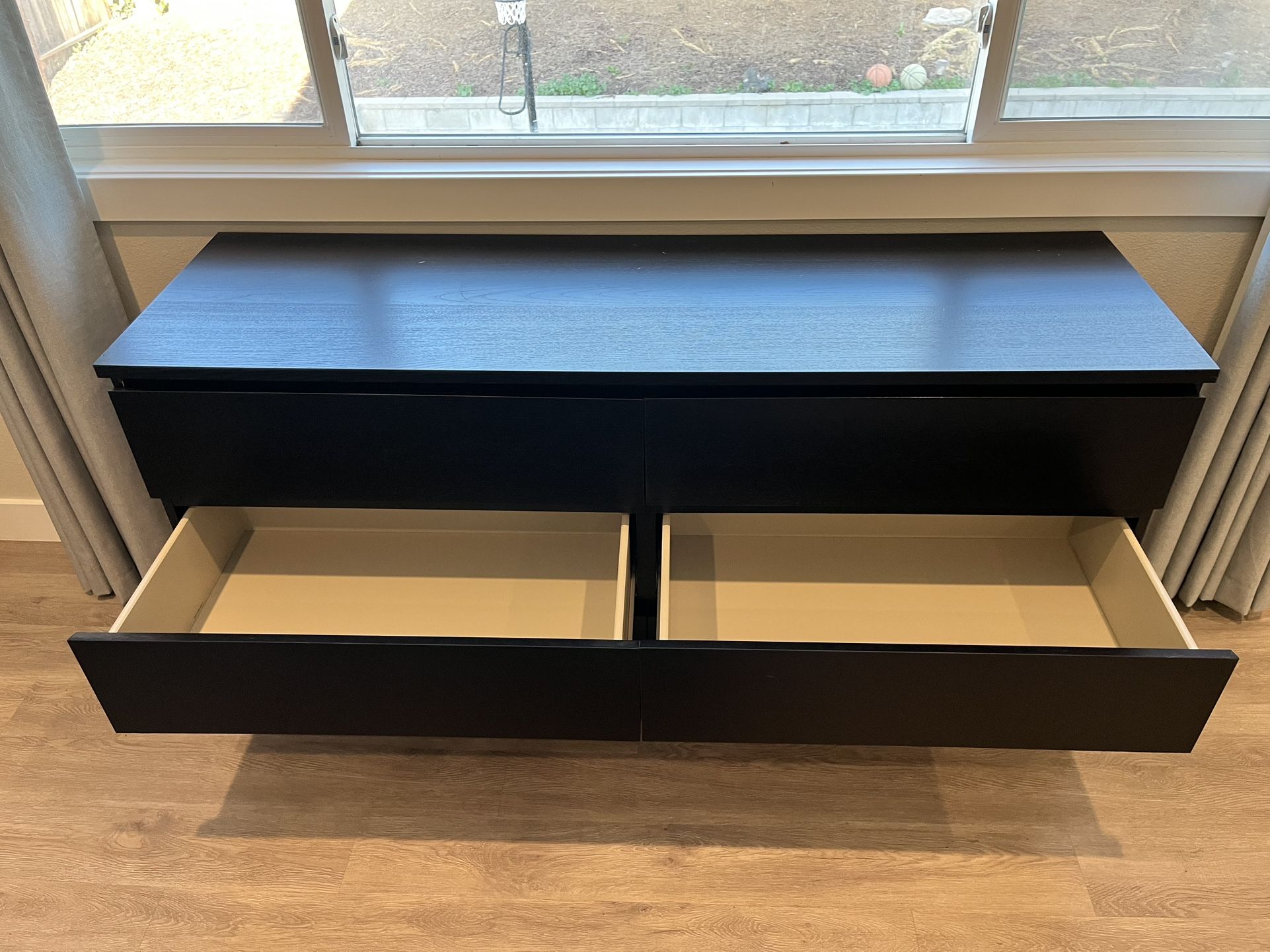 ikea dresser black BRIMNES 3-drawer with a traditional look and modern functions like quiet FGELFJLLET 6-drawer dresser - black