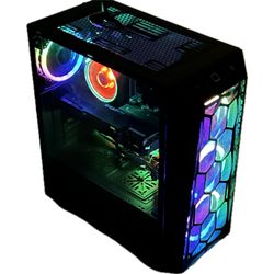 Desktop Gaming Computer, Gigabyte nvidia GeForce RTX 2060 OC Pro 6G rev 2.0, Ryzen 7 2700X, B450 Aorus Pro WiFi, Corsair DDR4 32GB 3000MHz, 500GB SSD