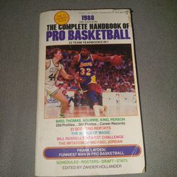 1988 Complete Handbook Of Pro Basketball