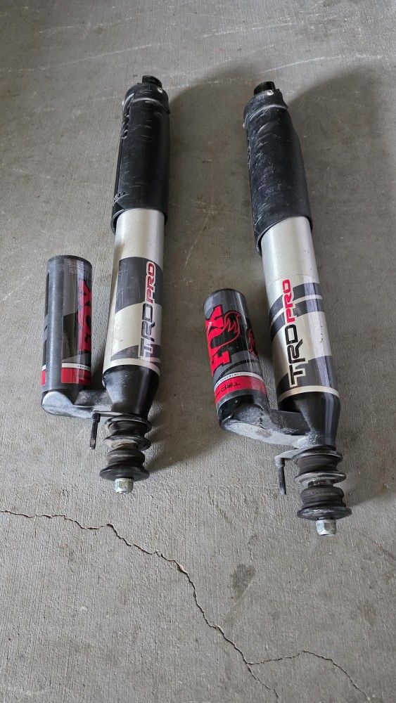 2024 TRD Pro 4runner TRD Tuned Fox Shocks
