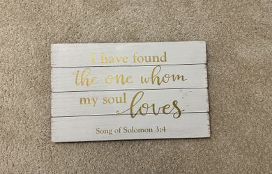 Song of Solomon 3:4 sign