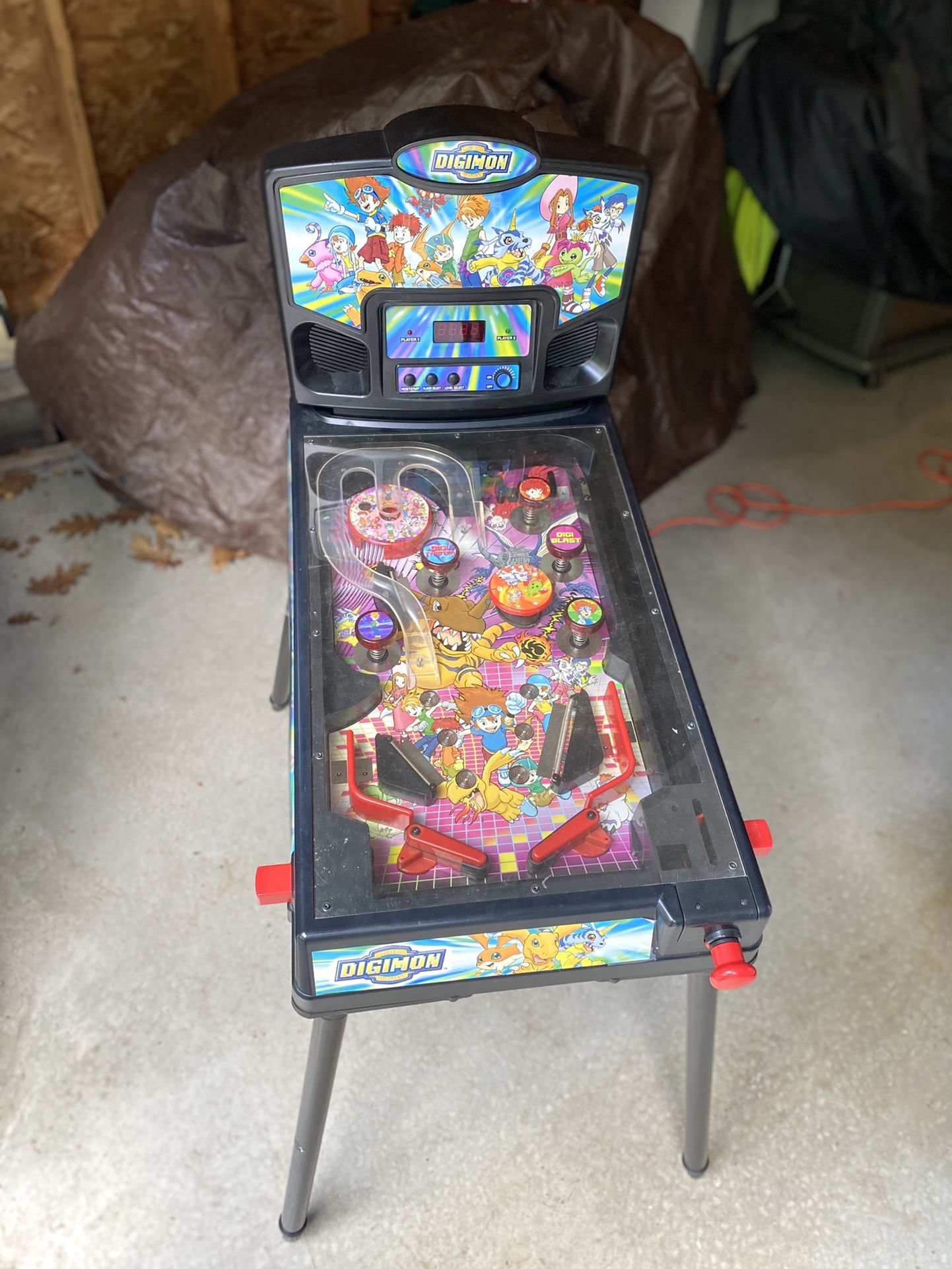 Vintage Digimon Pinball Machine 2000