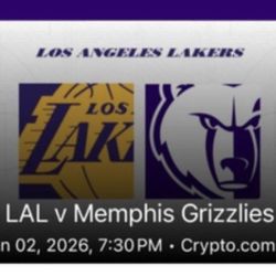 Los Angeles Lakers vs Memphis Grizzlies 