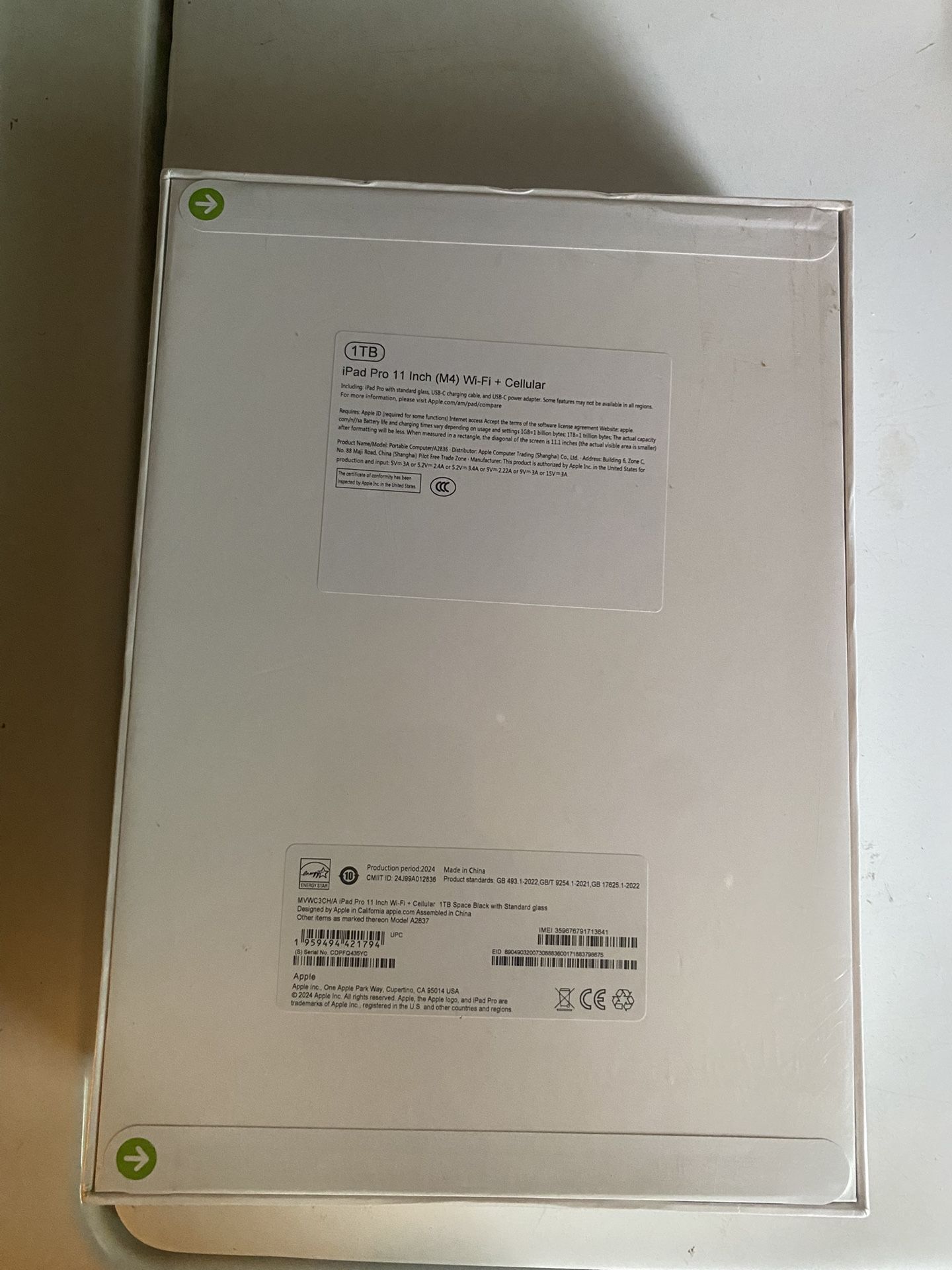 iPad Pro 11inch