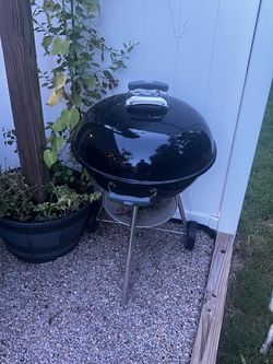 Weber charcoal grill