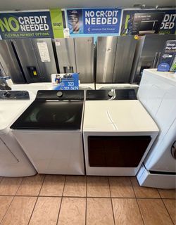 LG 5.5 Cu. Ft. Washer and 7.3 Cu. Ft. Gas Dryer