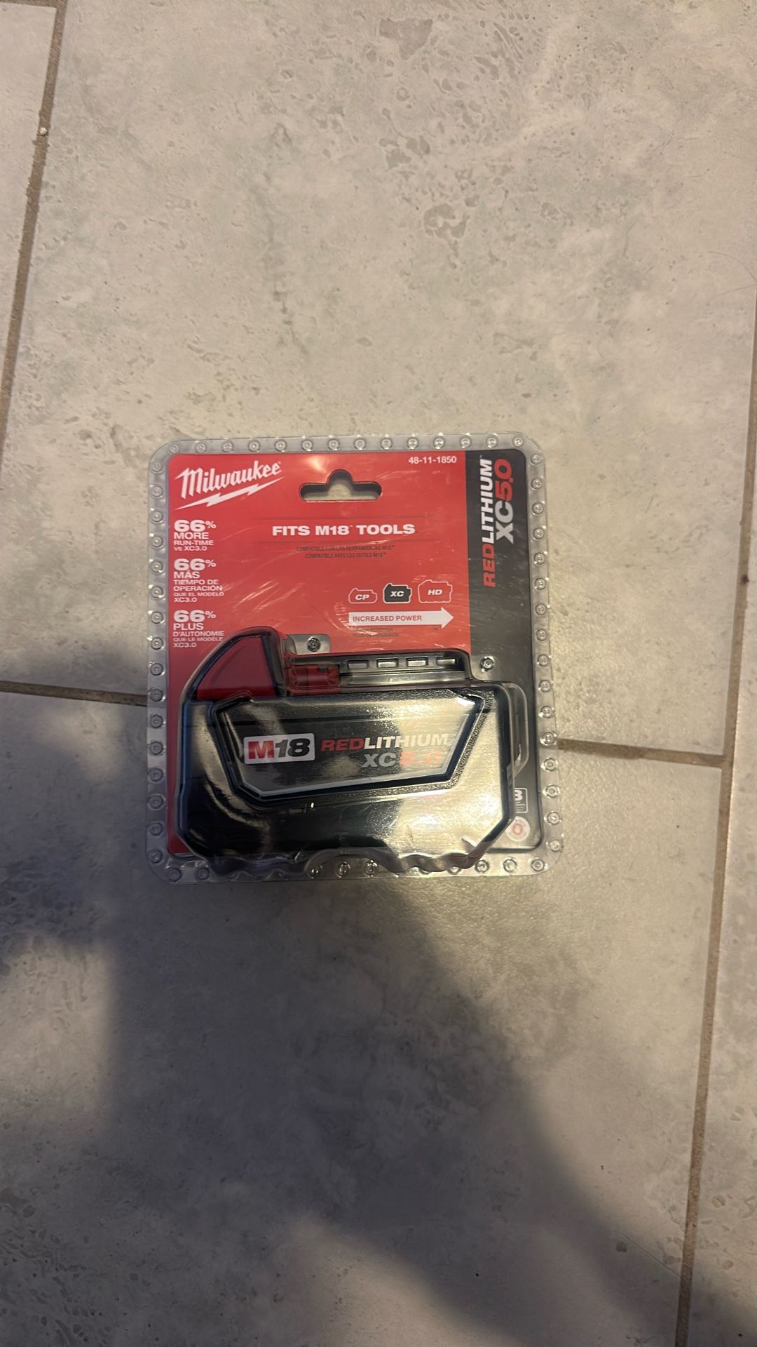 Milwaukee M18 Xc5.0