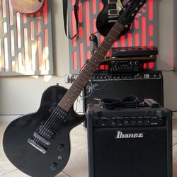 Gibson Les Paul Special Electric Guitar Ibanez Amp Combo