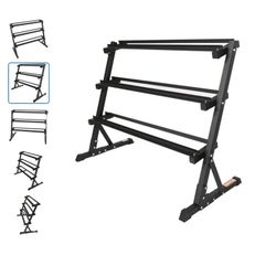 BRAND NEW 3-Tier Dumbbell rack for weights Dumbbells set weight storage holder 3 level 700lb Capacity