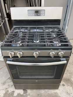 GE Gas Stove Color Gray 
