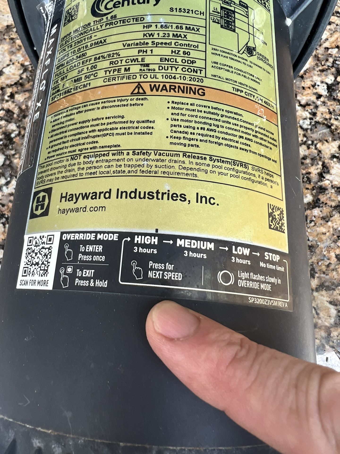 Hayward Maxflo XE 1.65 HP for Sale in Fort Lauderdale, FL OfferUp