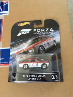 Hot wheels Forza Motorsport Alfa Romeo Giulia Sprint GTA