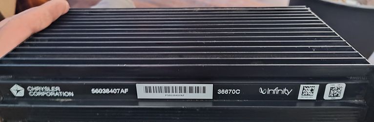 Oem Infinity Amplifier 