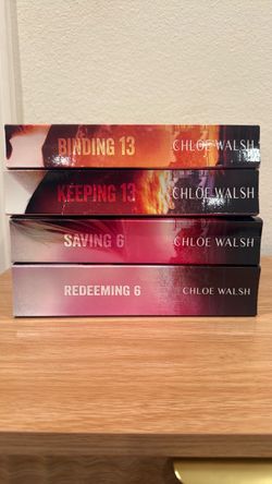Chloe Walsh 4-Book Set Paperbacks