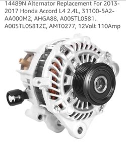 NEW HONDA ACCORD ALTERNATOR
