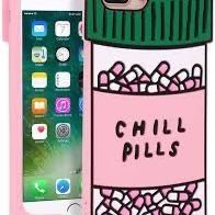 Chill Pill Phone Case Iphone 8 plus and 7 plus 