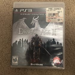 Dragon Age 2 PS3 Game