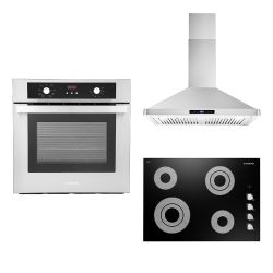LUXURY KITCHEN APPLIANCES - New Open Box RANGE OVEN COOKTOP HOOD 