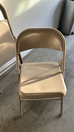 Folding chairs