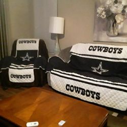 Dallas Cowboys Chair And Couch Covers for Sale in Queen Creek