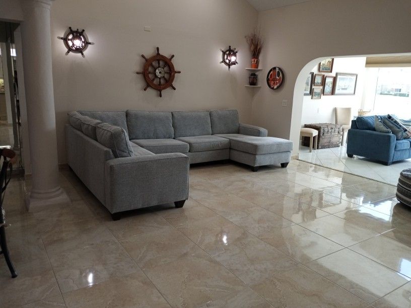 3 Piece Sectional Couch Like New