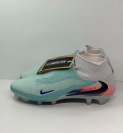 Nike United Phantom 6 High Elite FG Blue Soccer Cleat IB2468-300 M4.5 W6