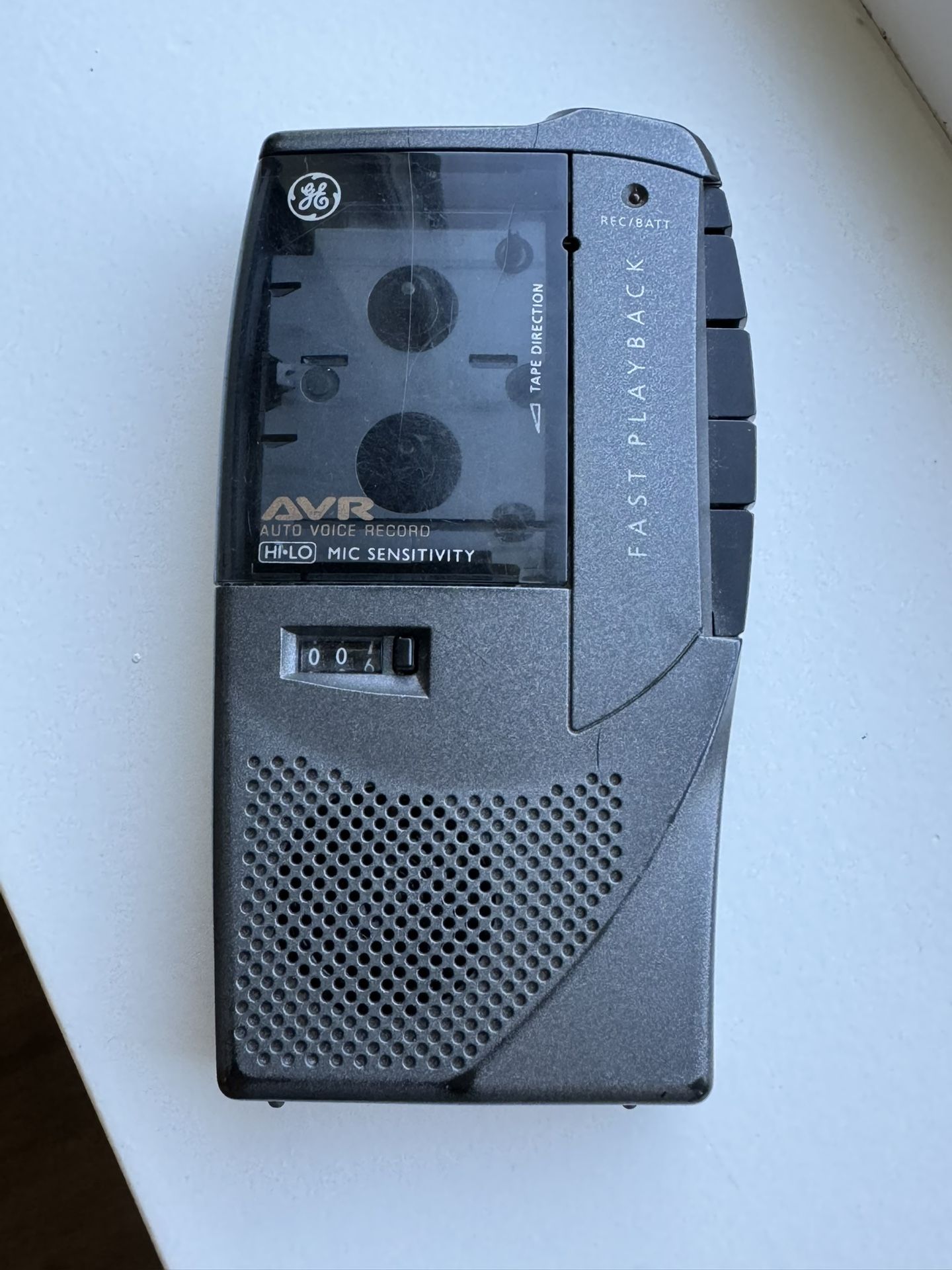 Vintage GE 3-5985B Microcassette Recorder/Player - Tested & Working!