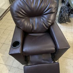 Kids Leather Chair