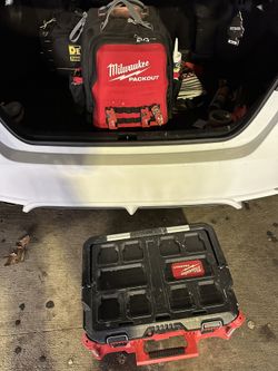 Backpack and Tool Box